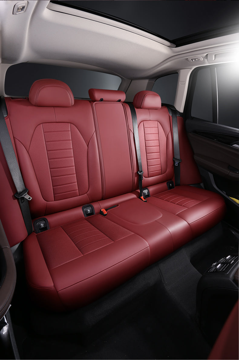 Custom Fit for Bmw Series X5 X3 X1 F30 F10 F20 G20 Car Seat Covers Premium Synthetic leather