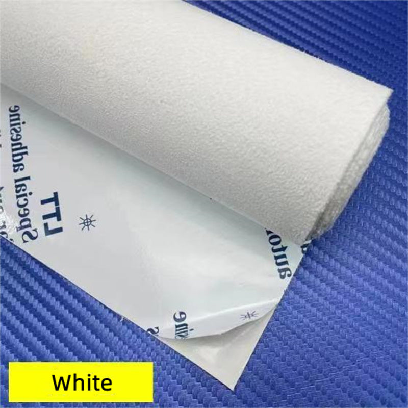 50*149cm Car Interior Upholstery Door Trim Dashboard Celling Central Armrest Repair Self-adhesive Suede Fabric 19.6 * 47.2inch