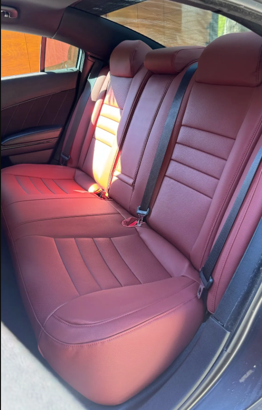 Custom Fit 2011-2026 Dodge Charger Car Seat Covers Premium Synthetic Leather