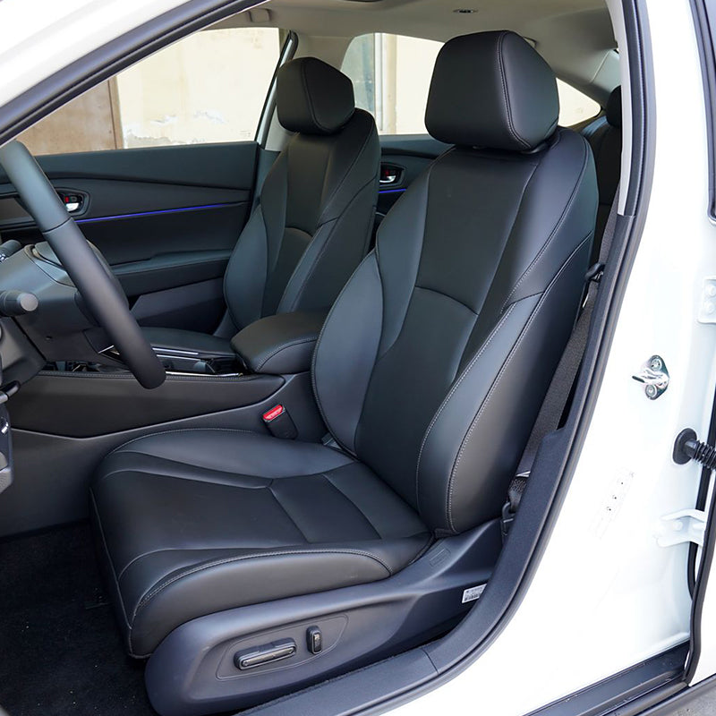 For 1998-2026 Honda Accord Custom Seat Covers Premium Synthetic Leather