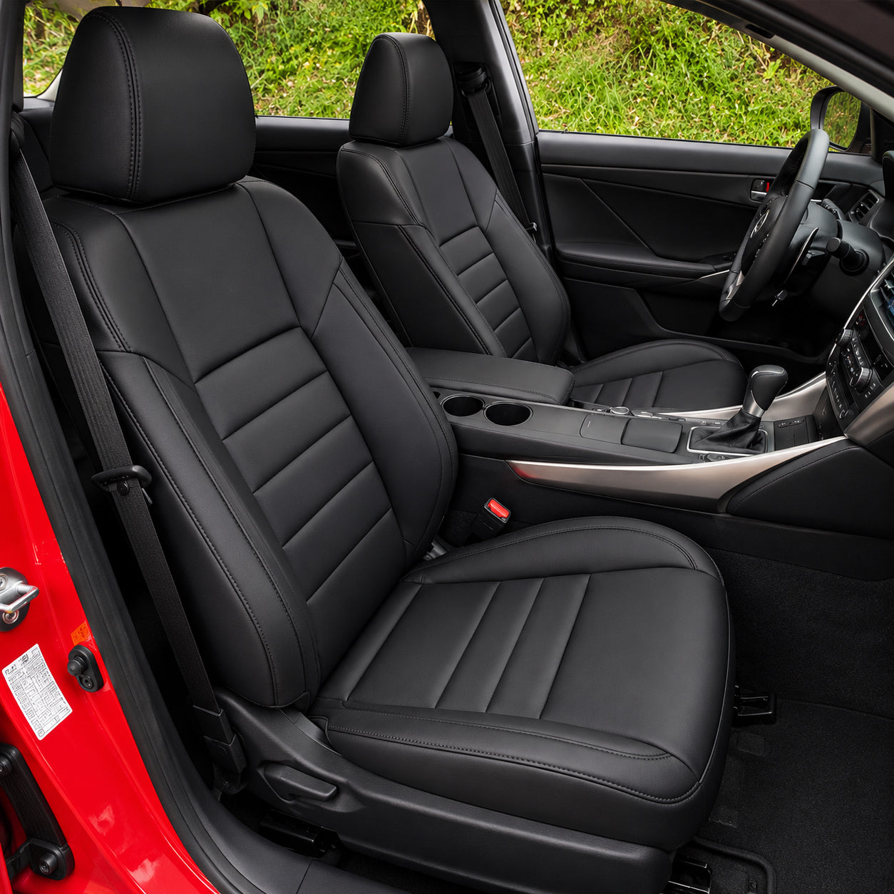 Custom Fit 2006-2026 Lexus IS250 IS350 IS300 IS500 Car Seat Covers Premuim Synthetic Leather