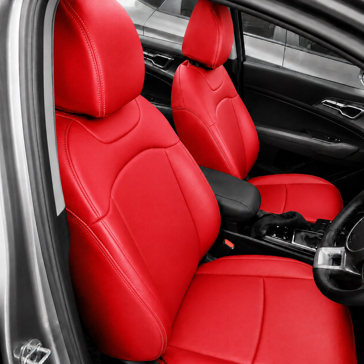Custom Fit 2012-2026 Kia Sportage Car Seat Covers Premuim Synthetic Leather