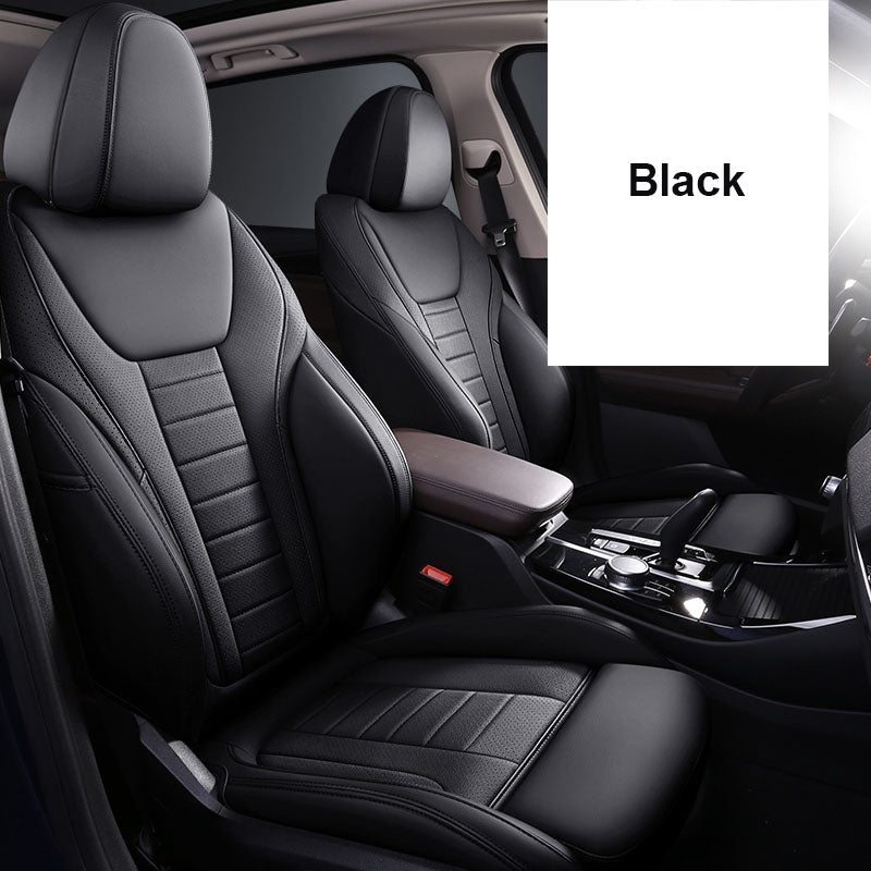 Custom Fit for Bmw Series X5 X3 X1 F30 F10 F20 G20 Car Seat Covers Premium Synthetic leather