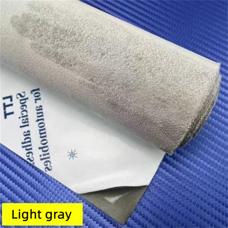 50*149cm Car Interior Upholstery Door Trim Dashboard Celling Central Armrest Repair Self-adhesive Suede Fabric 19.6 * 47.2inch