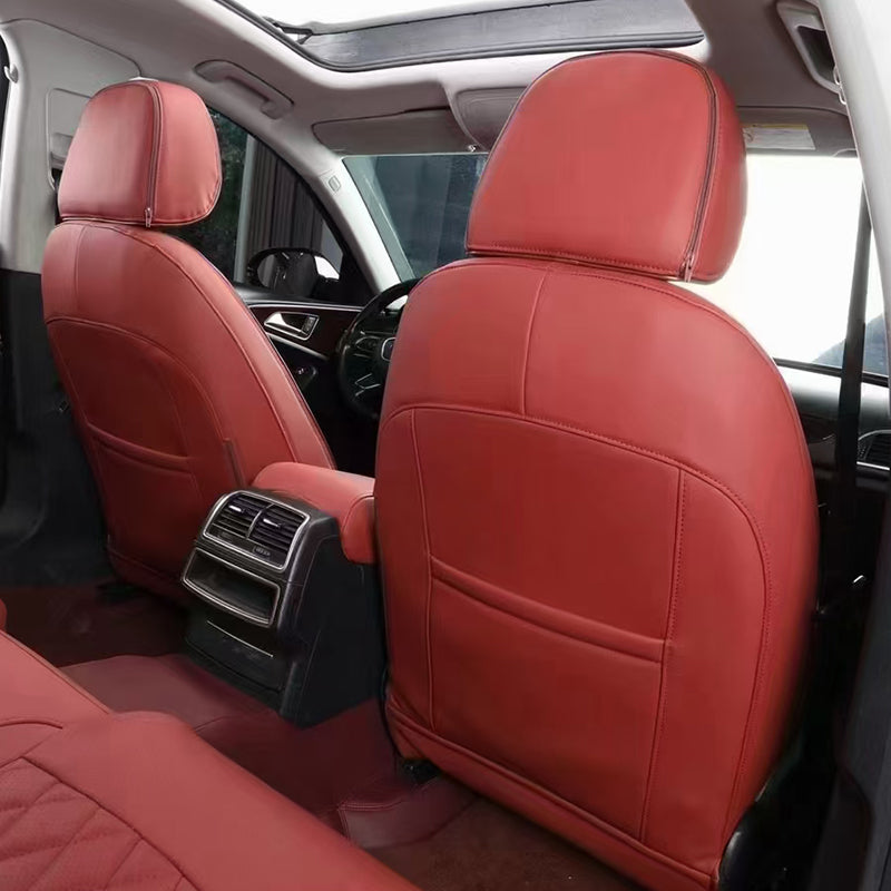 Custom Fit for Audi A4 A6 A3 Q5 Q7 TT A7 Q3 5 Seats Car Seat Covers
