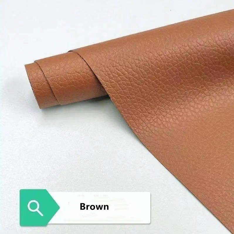 50*149cm Car Interior Upholstery Door Trim Dashboard Celling Central Armrest Repair Self-adhesive Leather Fabric 19.6 * 47.2inch