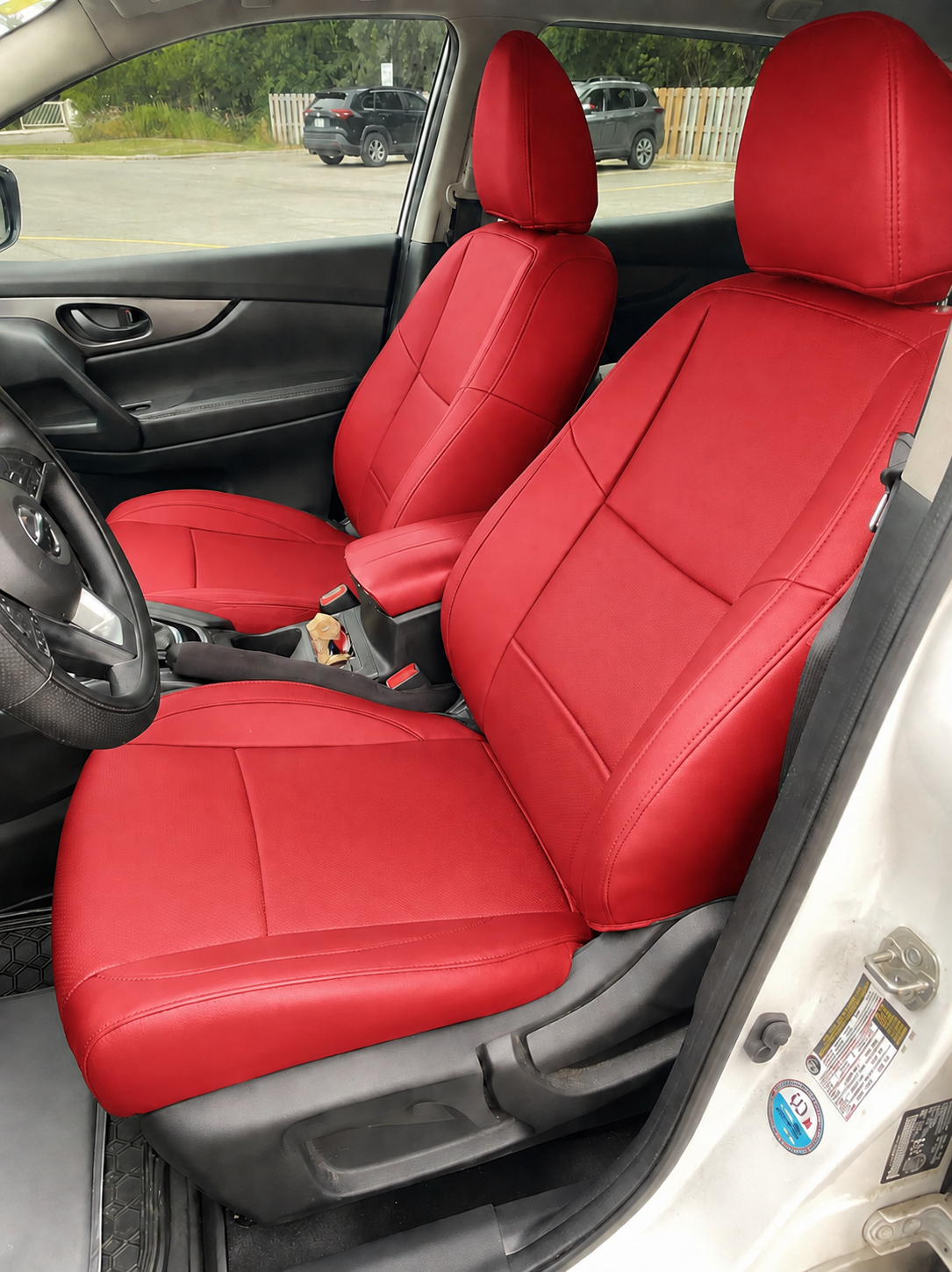 Custom Fit 2017-2026 Nissan Rogue Car Seat Covers Premuim Synthetic Leather