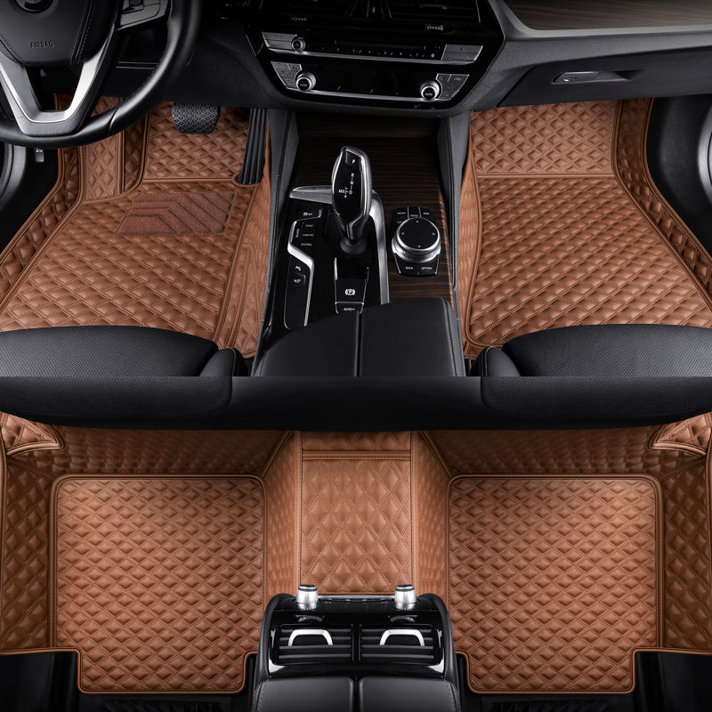 Custom Fit Car Floor Mat Premium Synthetic leather