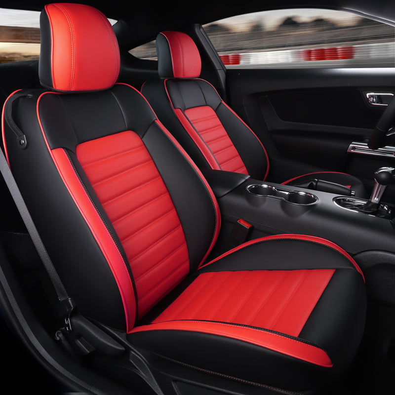 For 2015 2016 2017 2018 2019 2020 2021 2022 2023 2024 Ford Mustang Convertible Custom Car Seat Covers