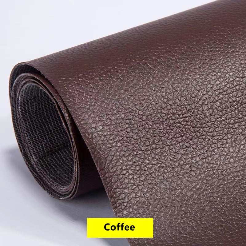 50*149cm Car Interior Upholstery Door Trim Dashboard Celling Central Armrest Repair Self-adhesive Leather Fabric 19.6 * 47.2inch