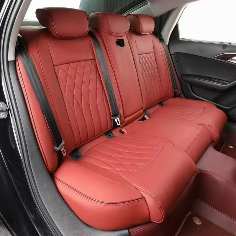 Custom Fit for Audi A4 A6 A3 Q5 Q7 TT A7 Q3 5 Seats Car Seat Covers