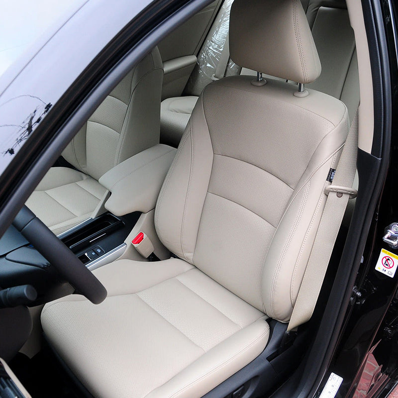 For 1998-2026 Honda Accord Custom Seat Covers Premium Synthetic Leather
