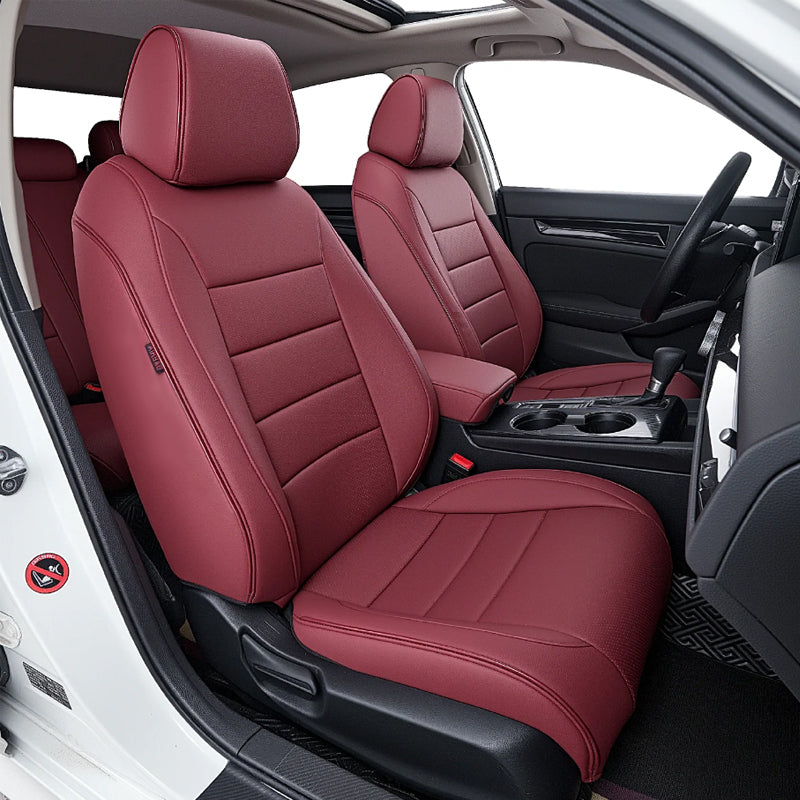 For 2006-2026 Honda Civic Custom Seat Covers Premium Synthetic Leather