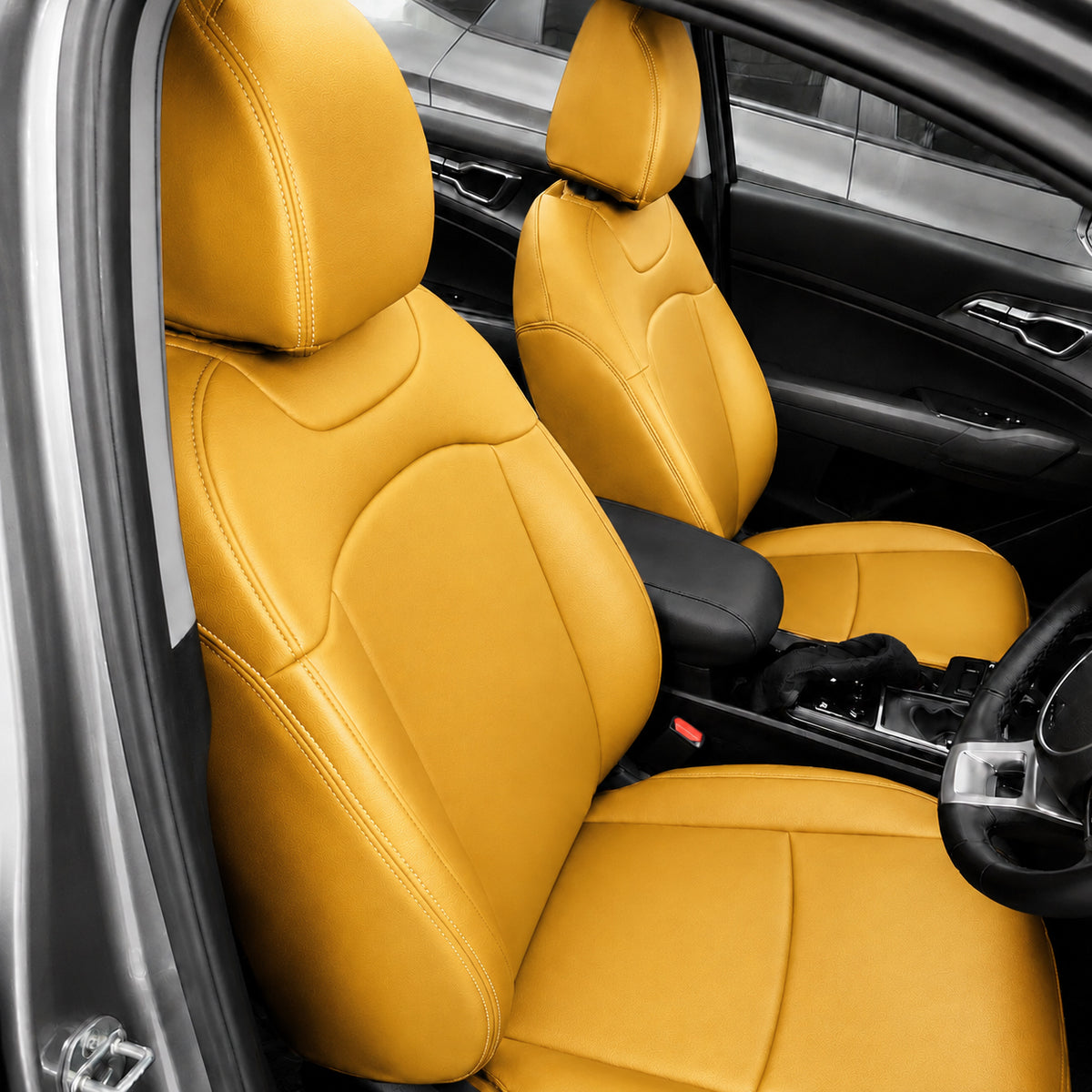 Custom Fit 2012-2026 Kia Sportage Car Seat Covers Premuim Synthetic Leather