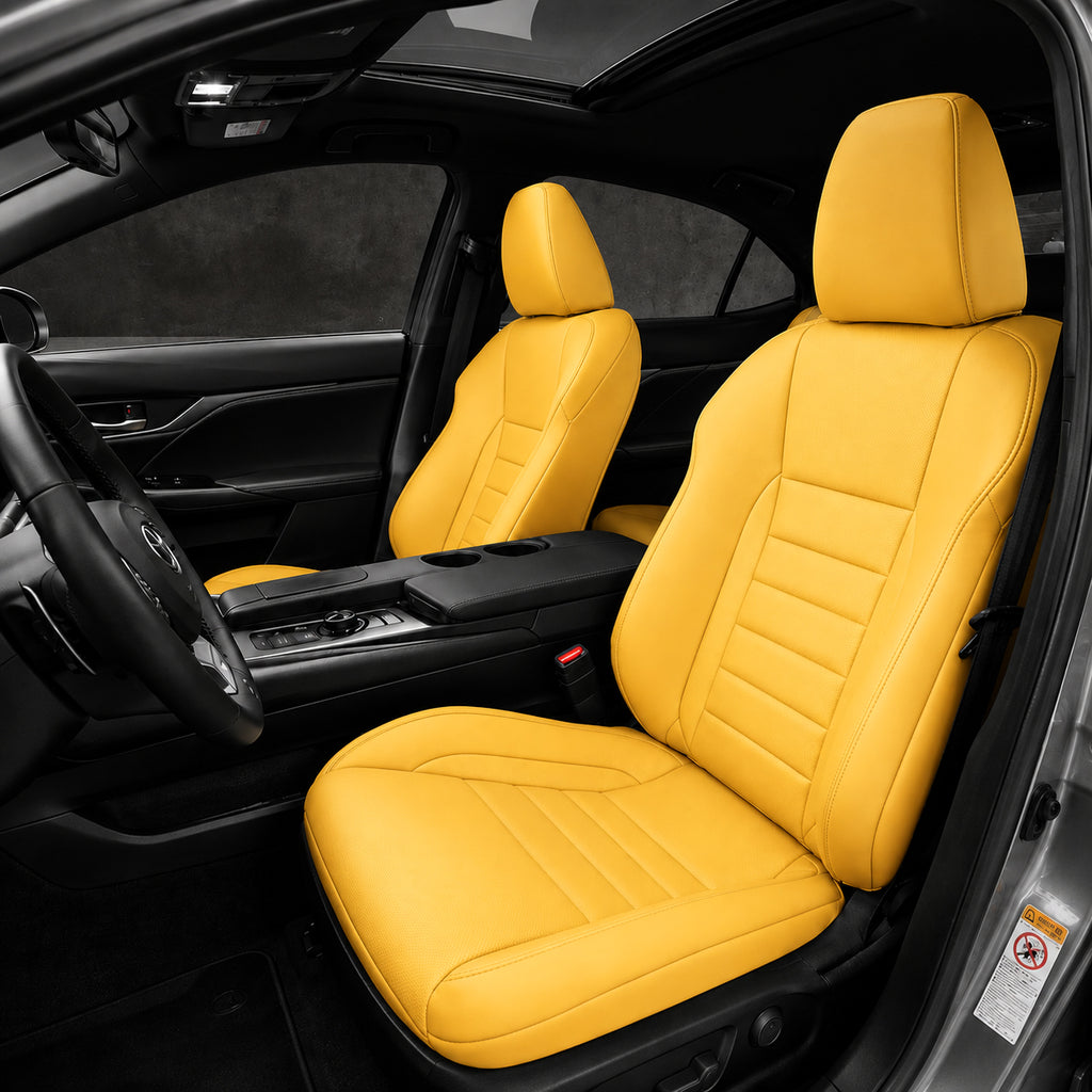 Custom Fit 2006-2026 Lexus IS250 IS350 IS300 IS500 Car Seat Covers Premuim Synthetic Leather