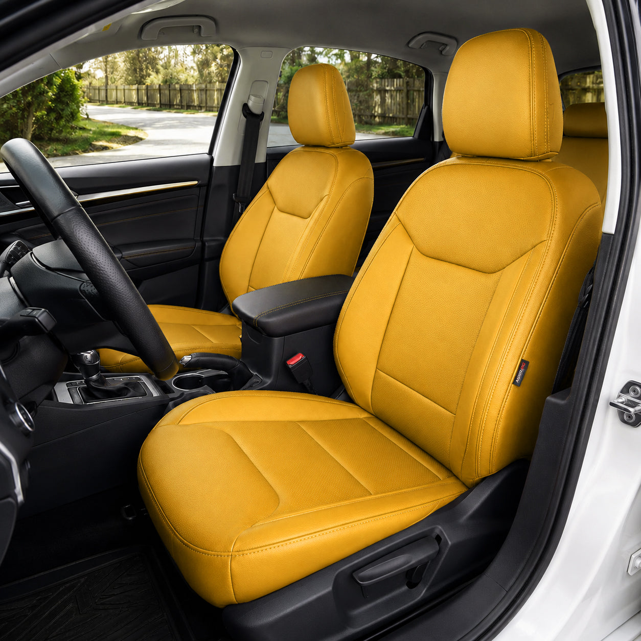 Custom Fit 2022-2026 Ford Maverick Car Seat Covers Premium Synthetic Leather