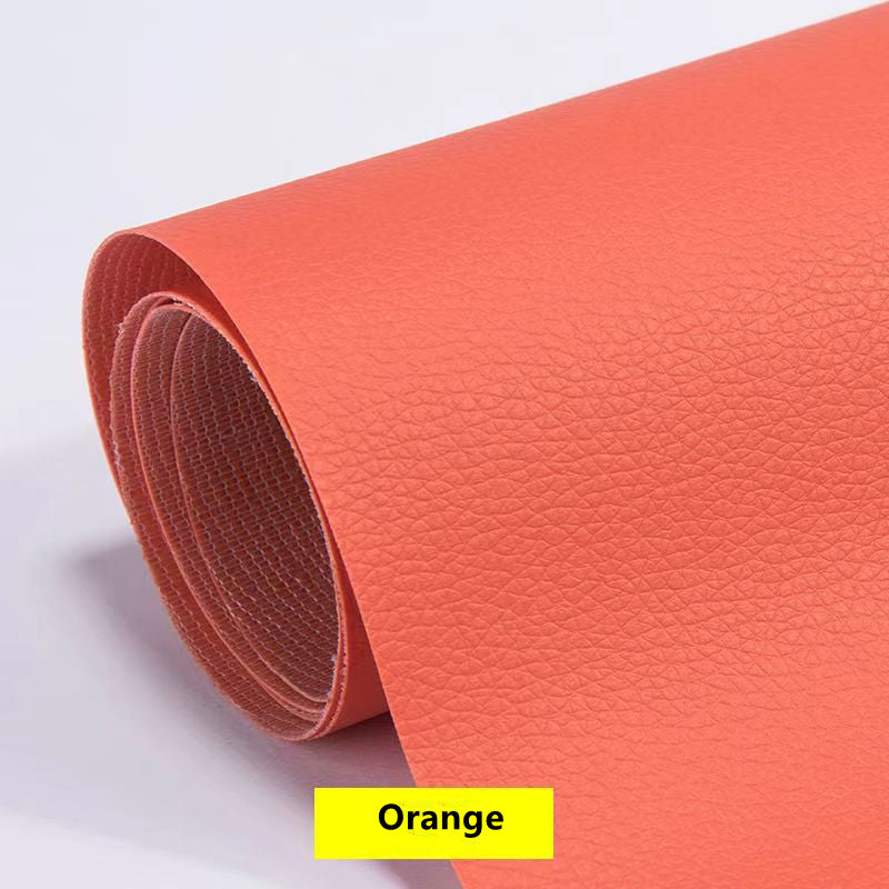 50*149cm Car Interior Upholstery Door Trim Dashboard Celling Central Armrest Repair Self-adhesive Leather Fabric 19.6 * 47.2inch
