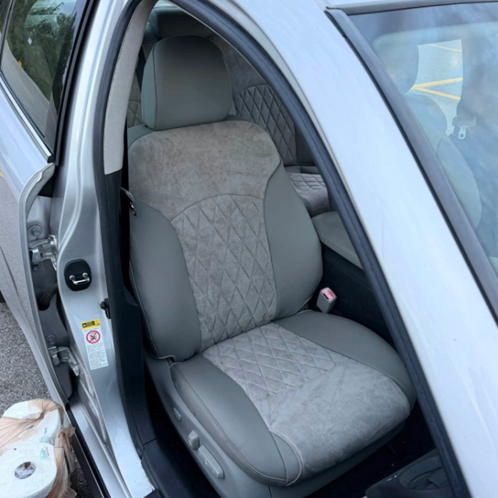 Custom Fit 2006-2026 Lexus IS250 IS350 IS300 IS500 Car Seat Covers Suede and Leather
