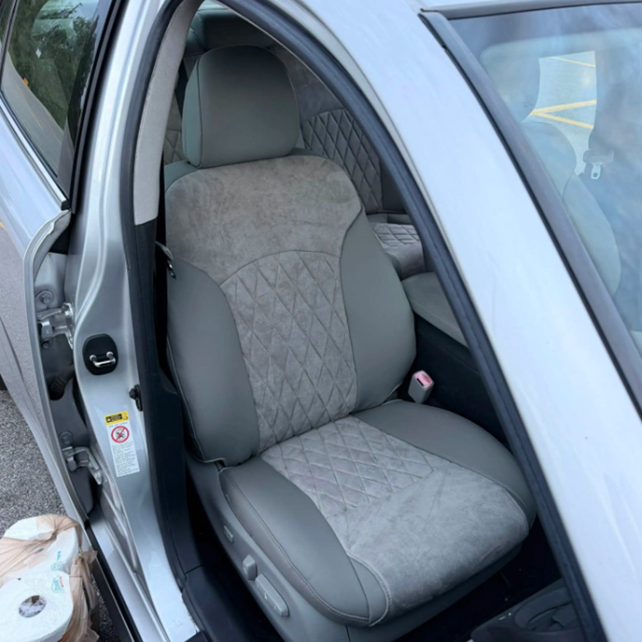 Custom Fit 2006-2026 Lexus IS250 IS350 IS300 IS500 Car Seat Covers Suede and Leather