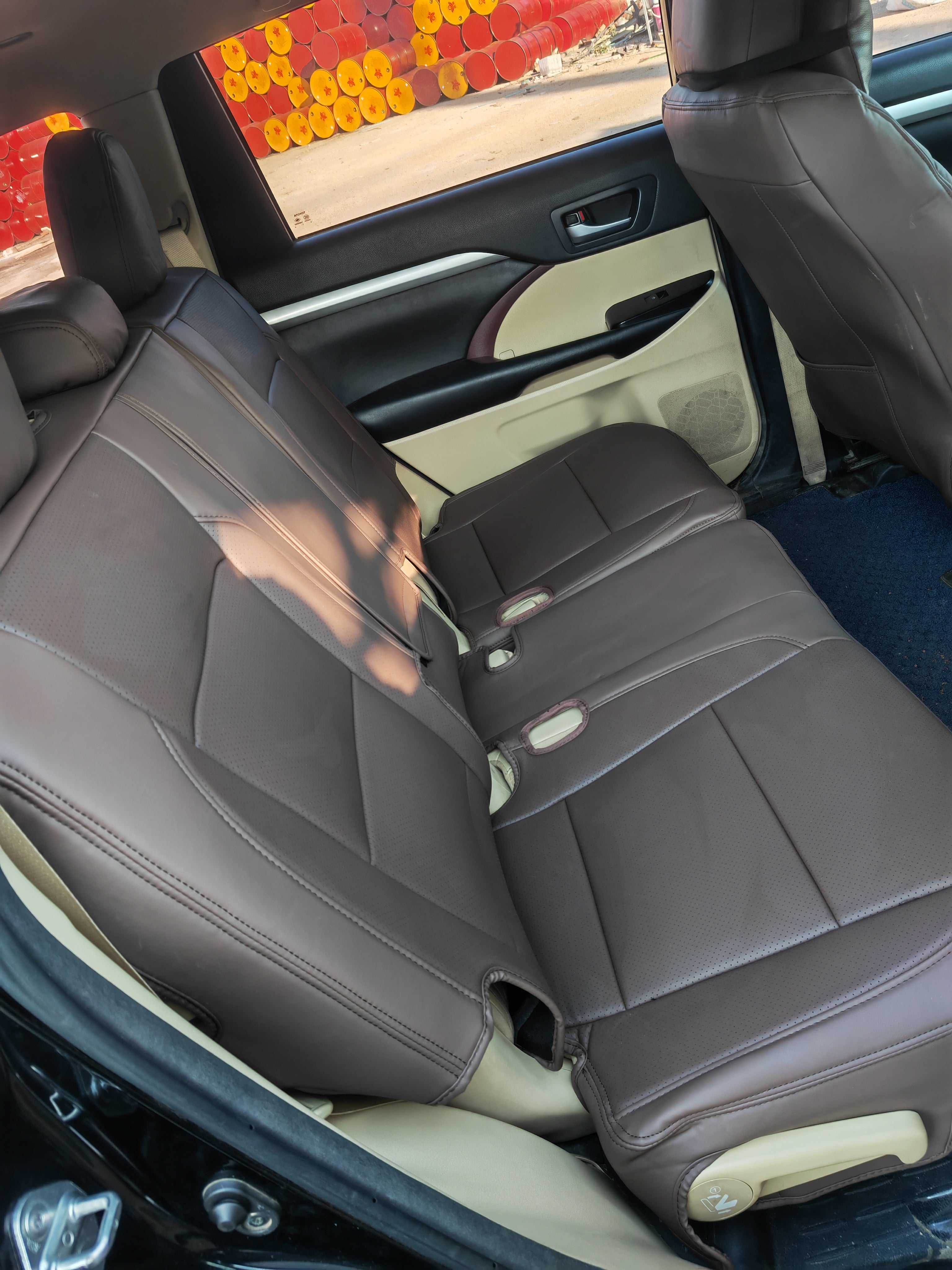 Custom Fit 2009-2026 Toyota Highlander Car Seat Covers Premium Synthetic Leather