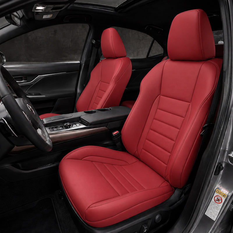 Custom Fit 2006-2026 Lexus IS250 IS350 IS300 IS500 Car Seat Covers Premuim Synthetic Leather