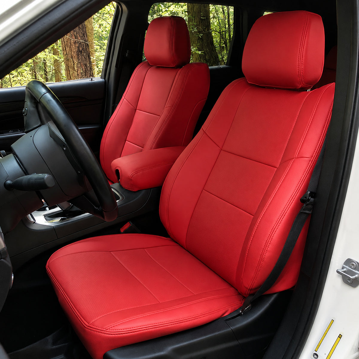 Custom Fit 2011-2026 Jeep Grand Cherokee Car Seat Covers Premuim Synthetic Leather