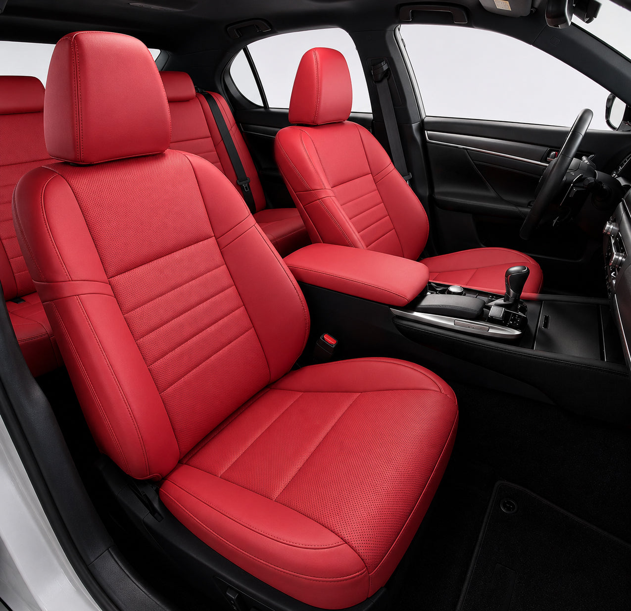 Custom Fit 2007-2020 Lexus GS350 Car Seat Covers Premuim Synthetic Leather