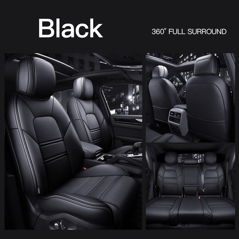 Custom Fit for Porsche Cayenne Macan Panamera Car Seat Covers Premium Synthetic leather