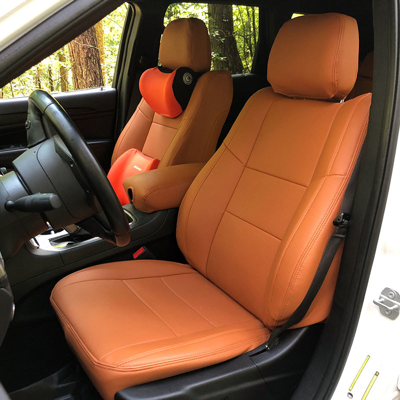 Custom Fit 2011-2026 Jeep Grand Cherokee Car Seat Covers Premuim Synthetic Leather