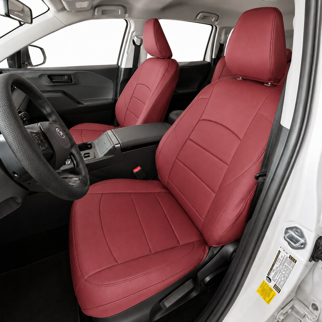 Custom Fit 2026 Toyota RAV4 Car Seat Covers Premium Synthetic Leather