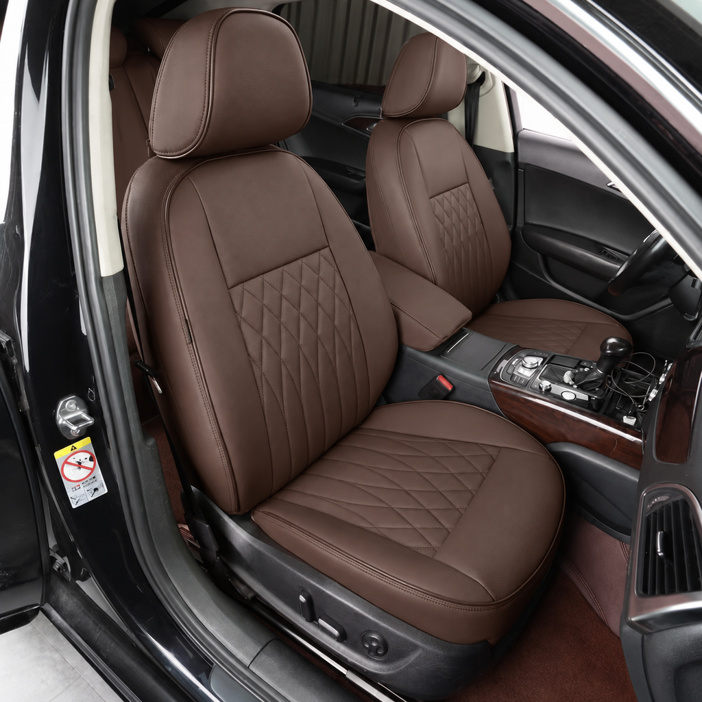 Custom Fit for Audi A4 A6 A3 Q5 Q7 TT A7 Q3 5 Seats Car Seat Covers