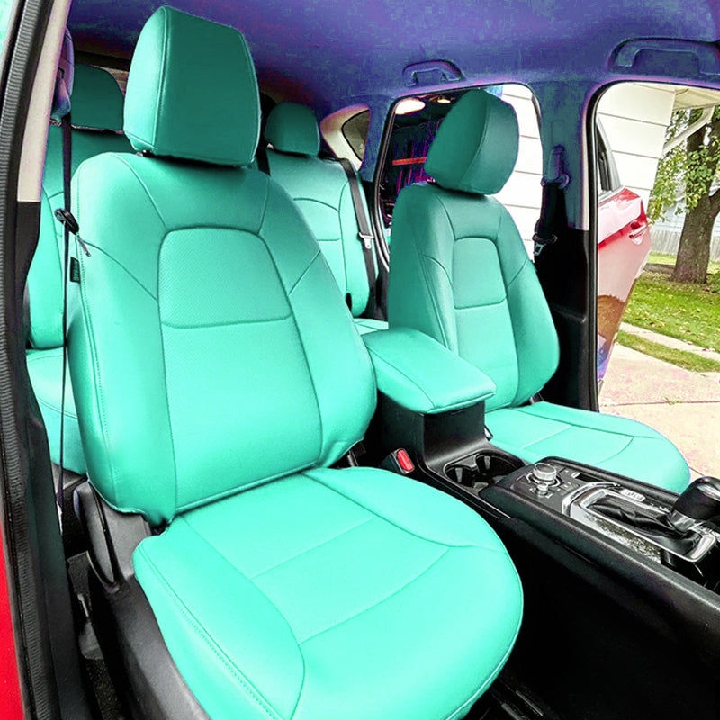 Custom Fit 2013-2025 Mazda CX-5 Car Seat Covers Premium Synthetic leather