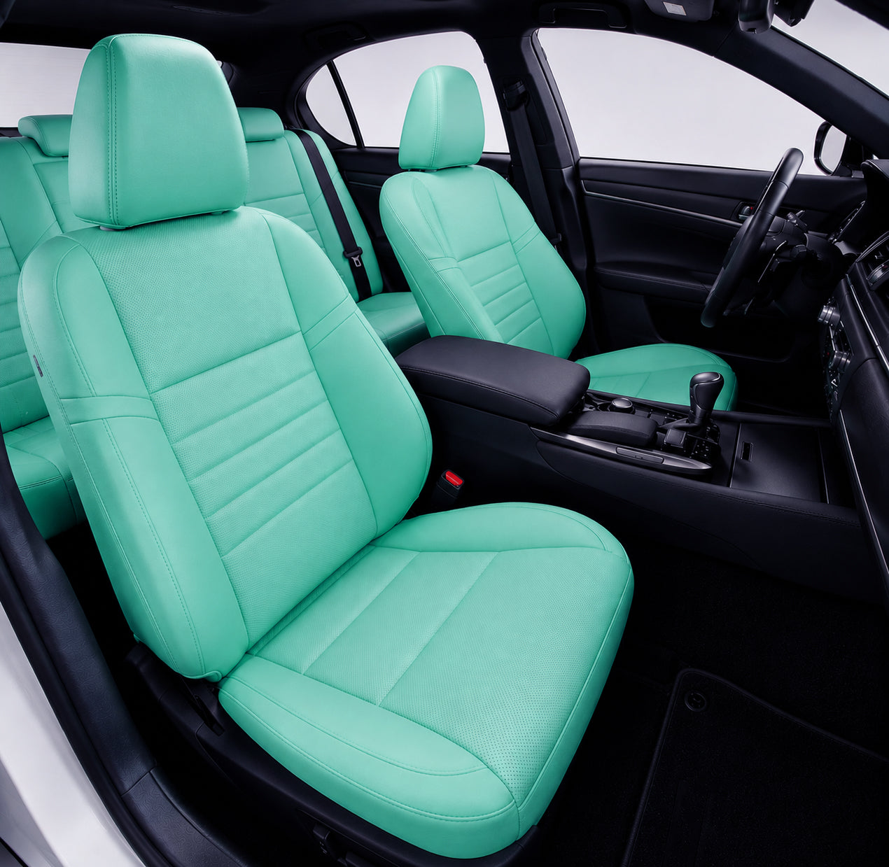 Custom Fit 2007-2020 Lexus GS350 Car Seat Covers Premuim Synthetic Leather