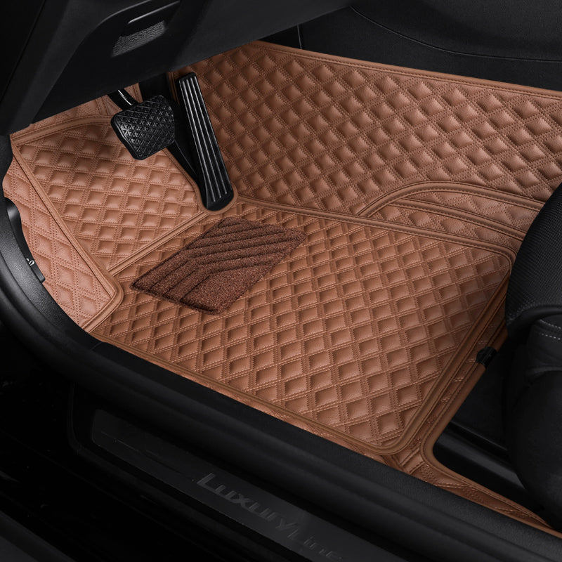 Custom Fit Car Floor Mat Premium Synthetic leather