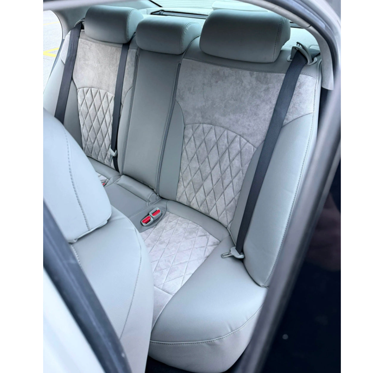 Custom Fit 2006-2026 Lexus IS250 IS350 IS300 IS500 Car Seat Covers Suede and Leather