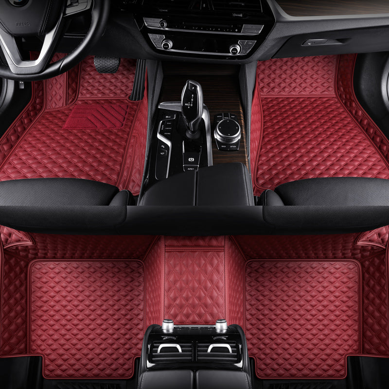 Custom Fit Car Floor Mat Premium Synthetic leather