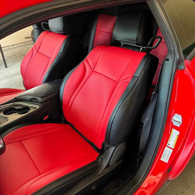 Custom Fit 2011-2026 Dodge Charger Car Seat Covers Premium Synthetic Leather