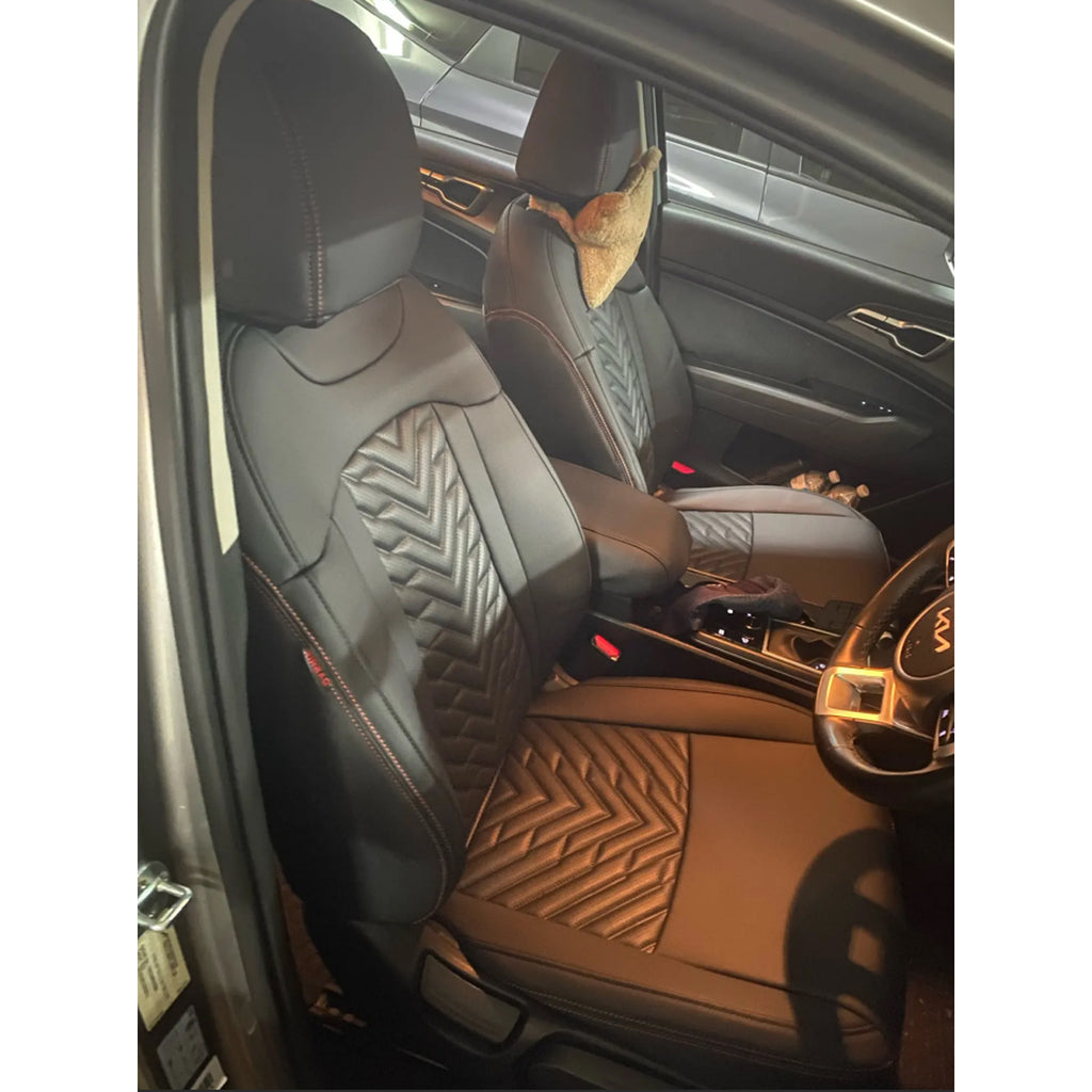 Custom Fit 2012-2026 Kia Sportage Car Seat Covers Premuim Synthetic Leather