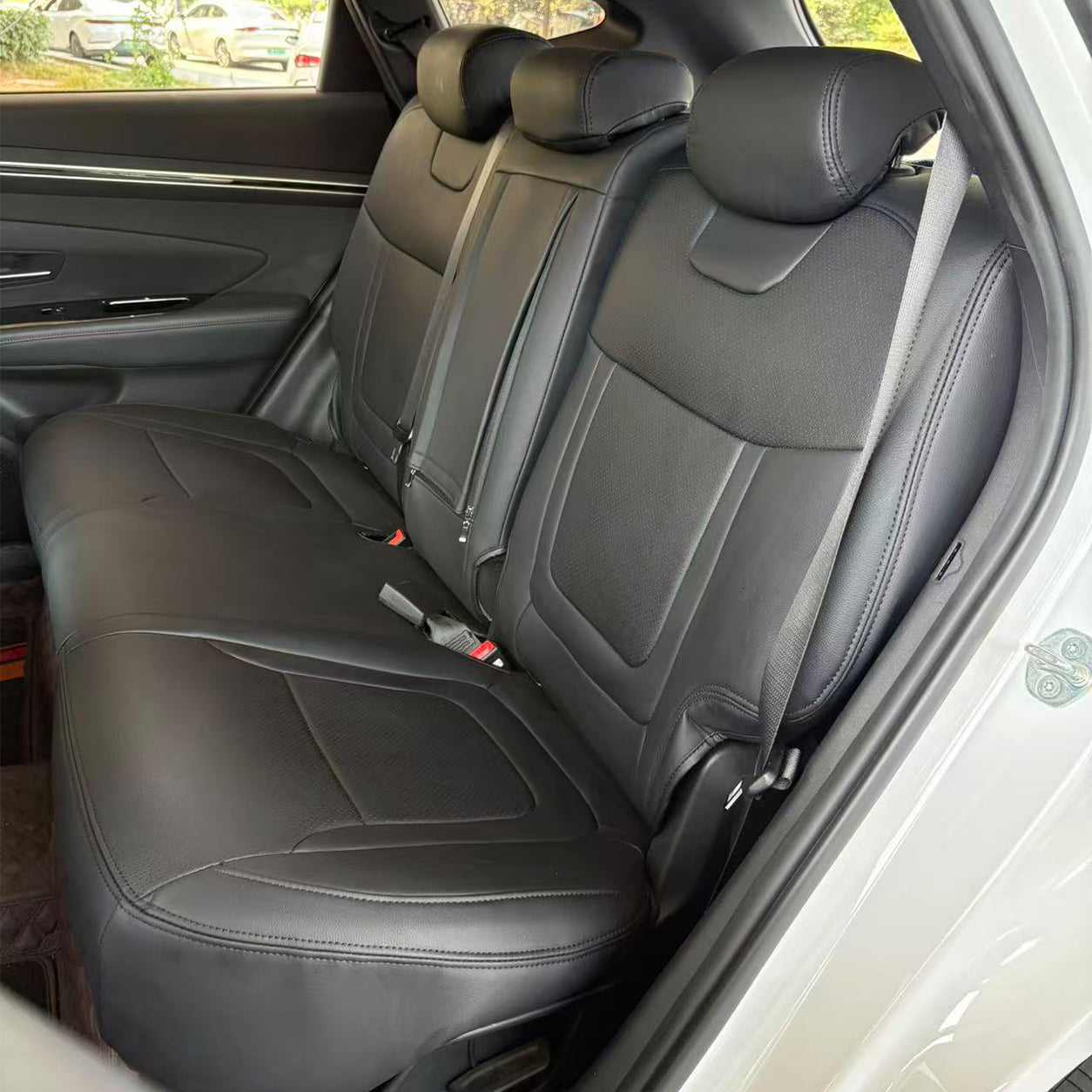 Custom Fit 2005-2026 Hyundai Tucson Car Seat Covers Premium Synthetic Leather