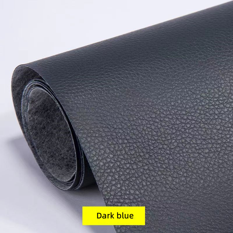 50*149cm Car Interior Upholstery Door Trim Dashboard Celling Central Armrest Repair Self-adhesive Leather Fabric 19.6 * 47.2inch