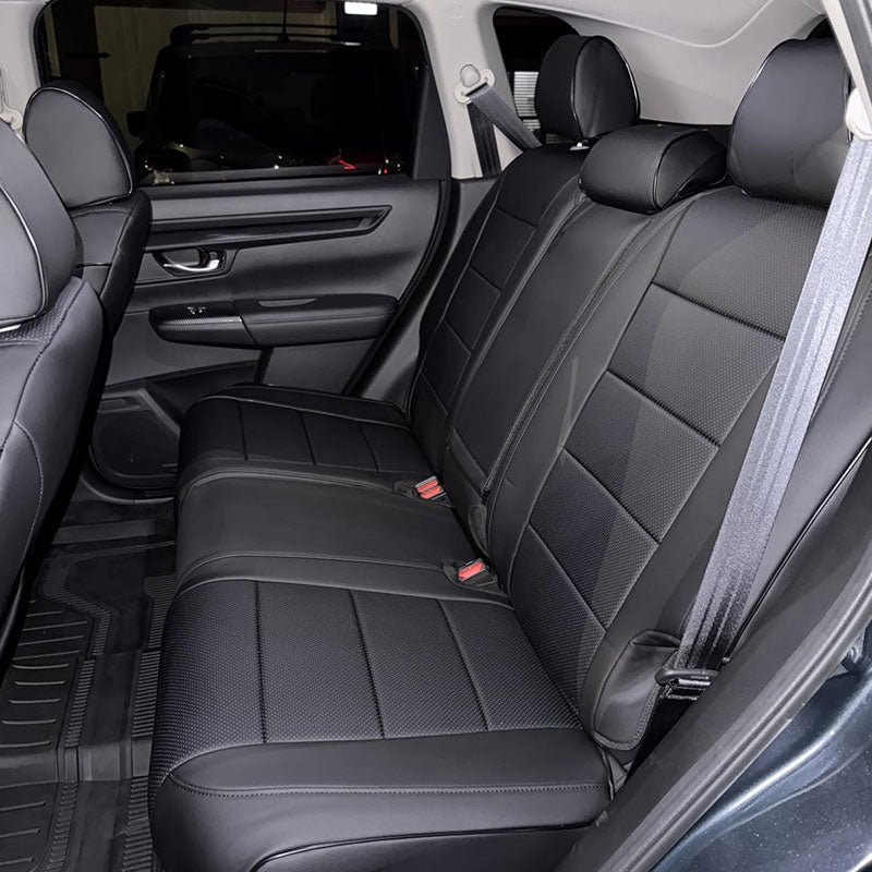 For 2023 2024 2025 2026 Honda CR-V Custom Seat Covers Premium Synthetic Leather