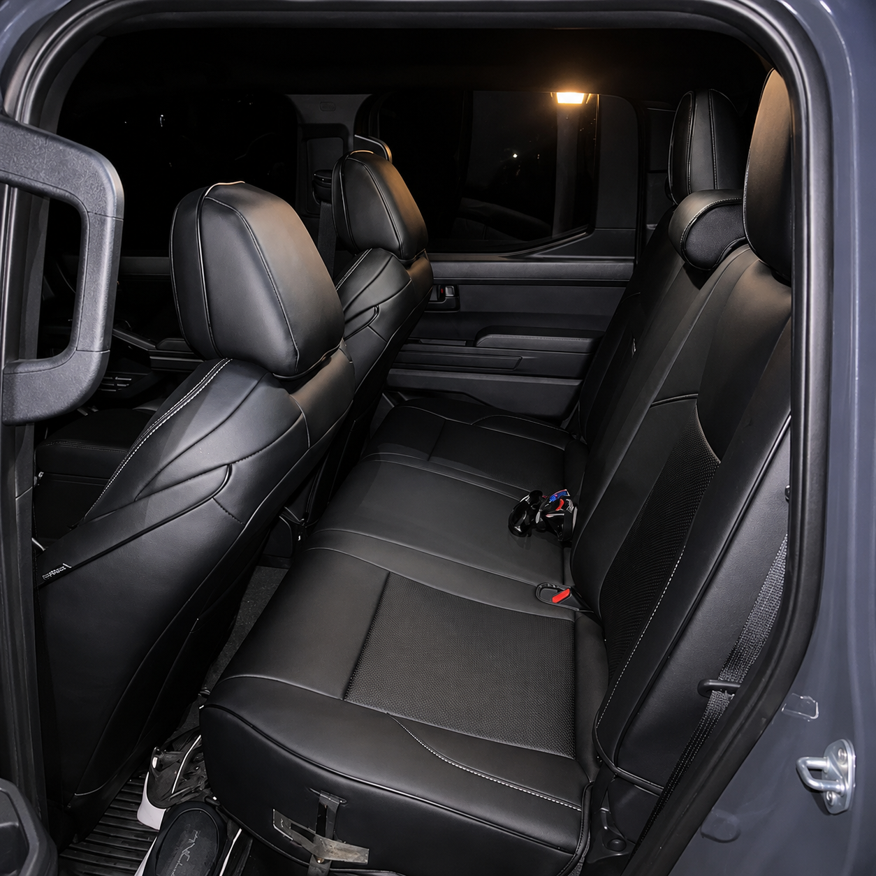 For 2024 2025 2026 Toyota Tacoma Custom Seat Covers Premium Synthetic Leather