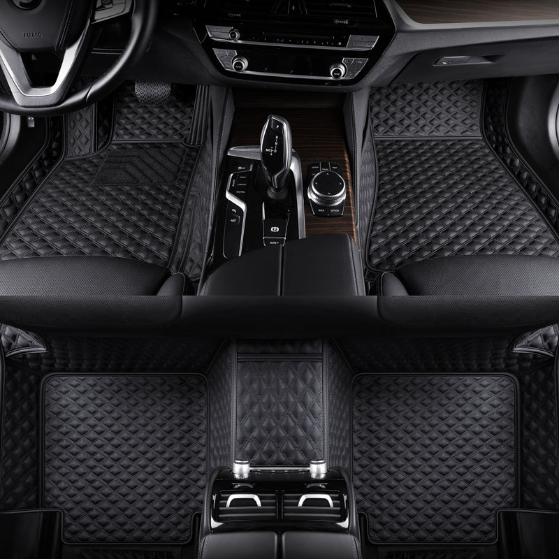 Custom Fit Car Floor Mat Premium Synthetic leather