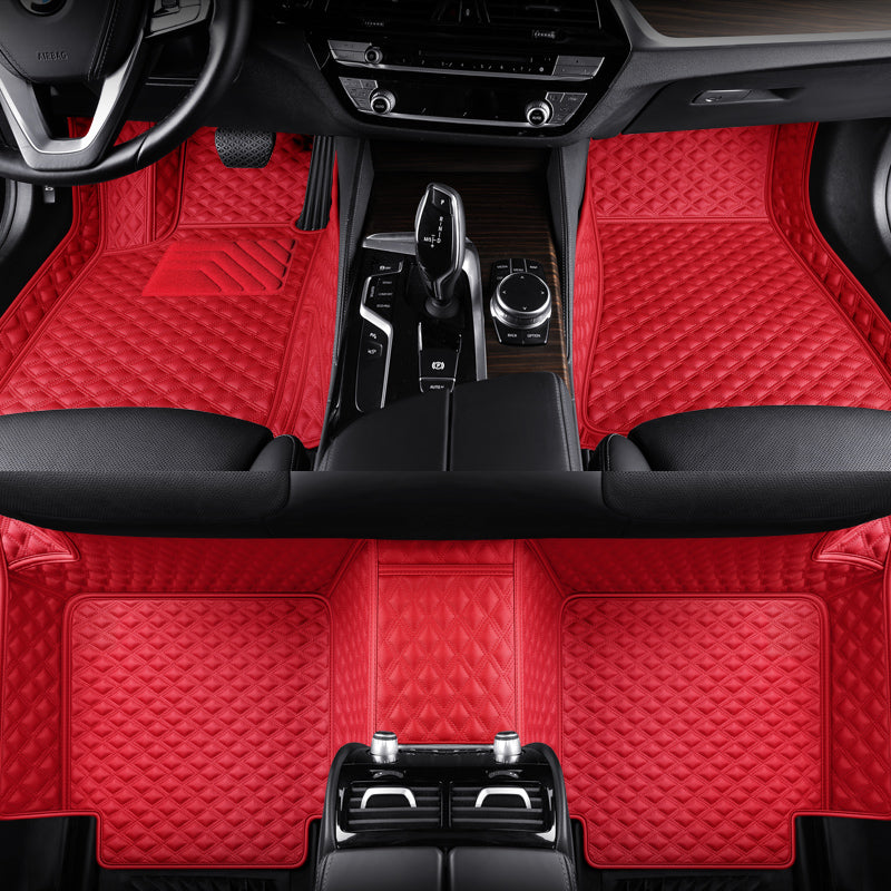 Custom Fit Car Floor Mat Premium Synthetic leather