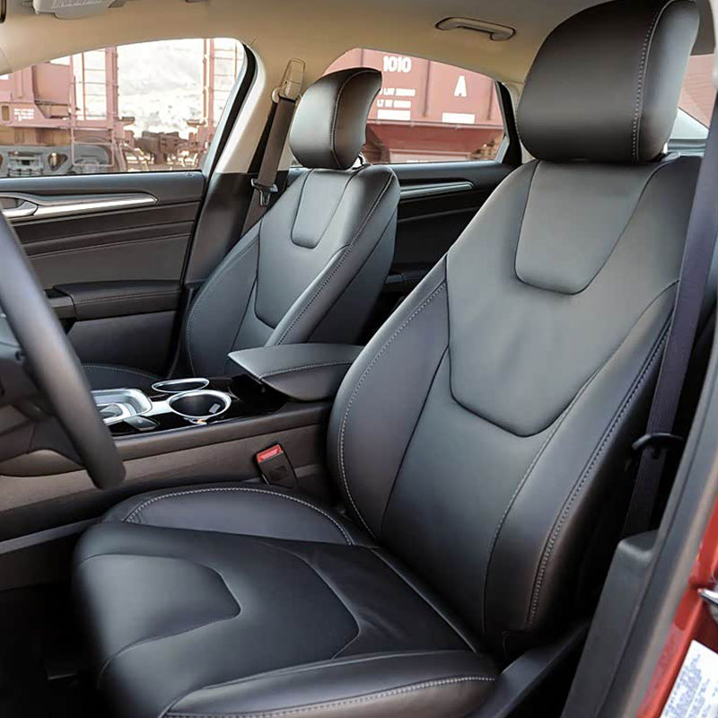 Custom Fit 2021-2026 Ford Fusion Car Seat Covers Premium Synthetic Leather