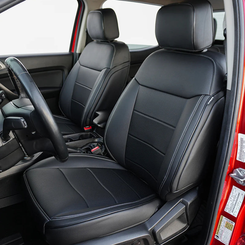 Custom Fit 2019-2026 Ford Ranger Car Seat Covers Premium Synthetic Leather
