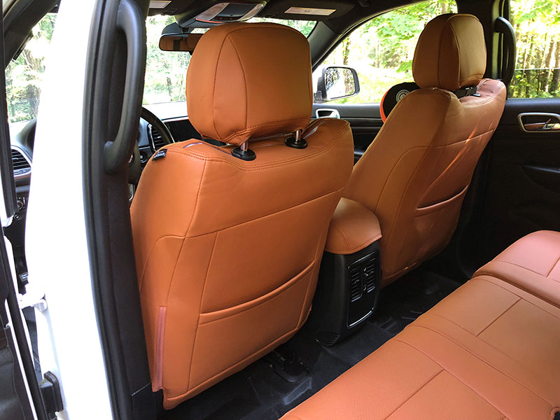 Custom Fit 2011-2026 Jeep Grand Cherokee Car Seat Covers Premuim Synthetic Leather
