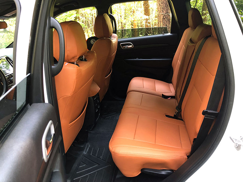 Custom Fit 2011-2026 Jeep Grand Cherokee Car Seat Covers Premuim Synthetic Leather