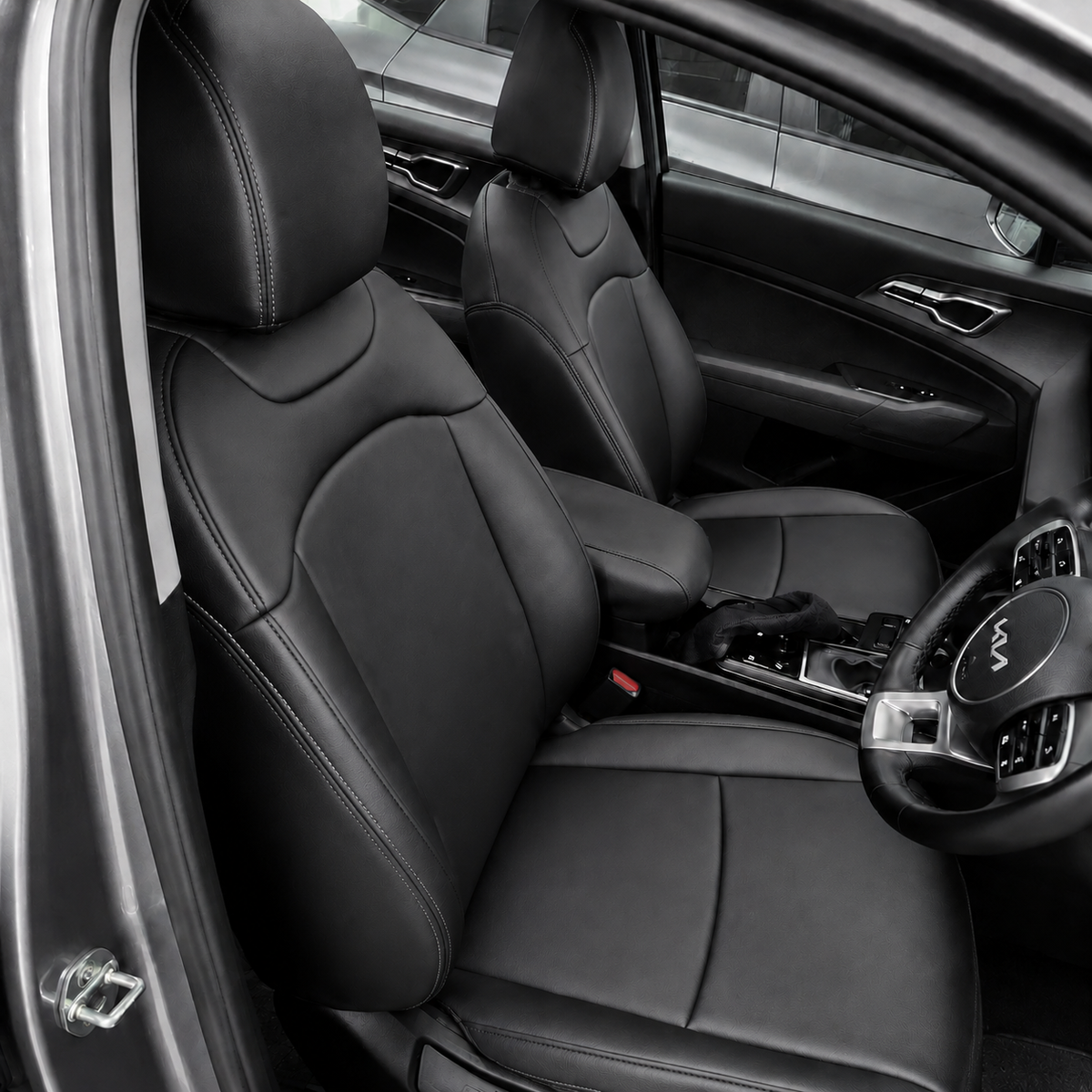 Custom Fit 2012-2026 Kia Sportage Car Seat Covers Premuim Synthetic Leather