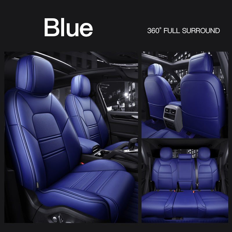 Custom Fit for Porsche Cayenne Macan Panamera Car Seat Covers Premium Synthetic leather